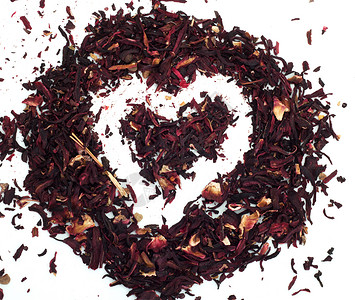 红茶Hibiscus的图心高清图片