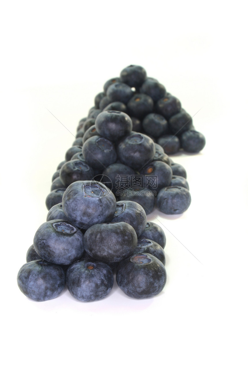 新鲜蓝莓蓝色雏菊食物花园收成饮食植物果味叶子果树图片