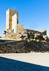 特拉奥斯蒙特斯葡萄牙岛Mogadouro城堡建筑学旅行建筑外观地标历史世界历史性景点位置背景