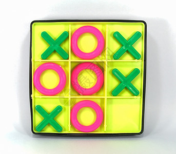 TicTacToe 泰托思考解决方案玩具正方形数字抽动白色运气优胜者娱乐背景
