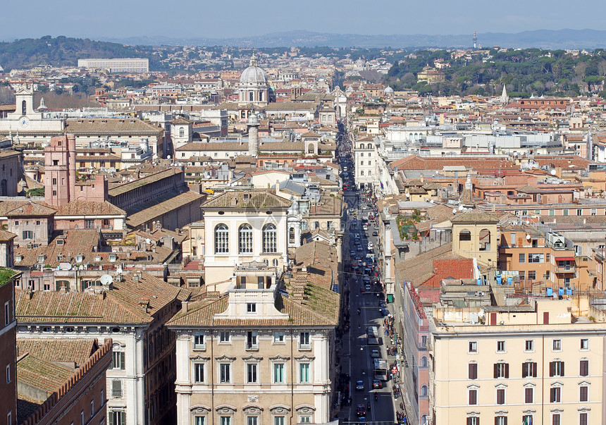 罗马视图房子艺术天空城市天线教会窗户大教堂地标景观图片