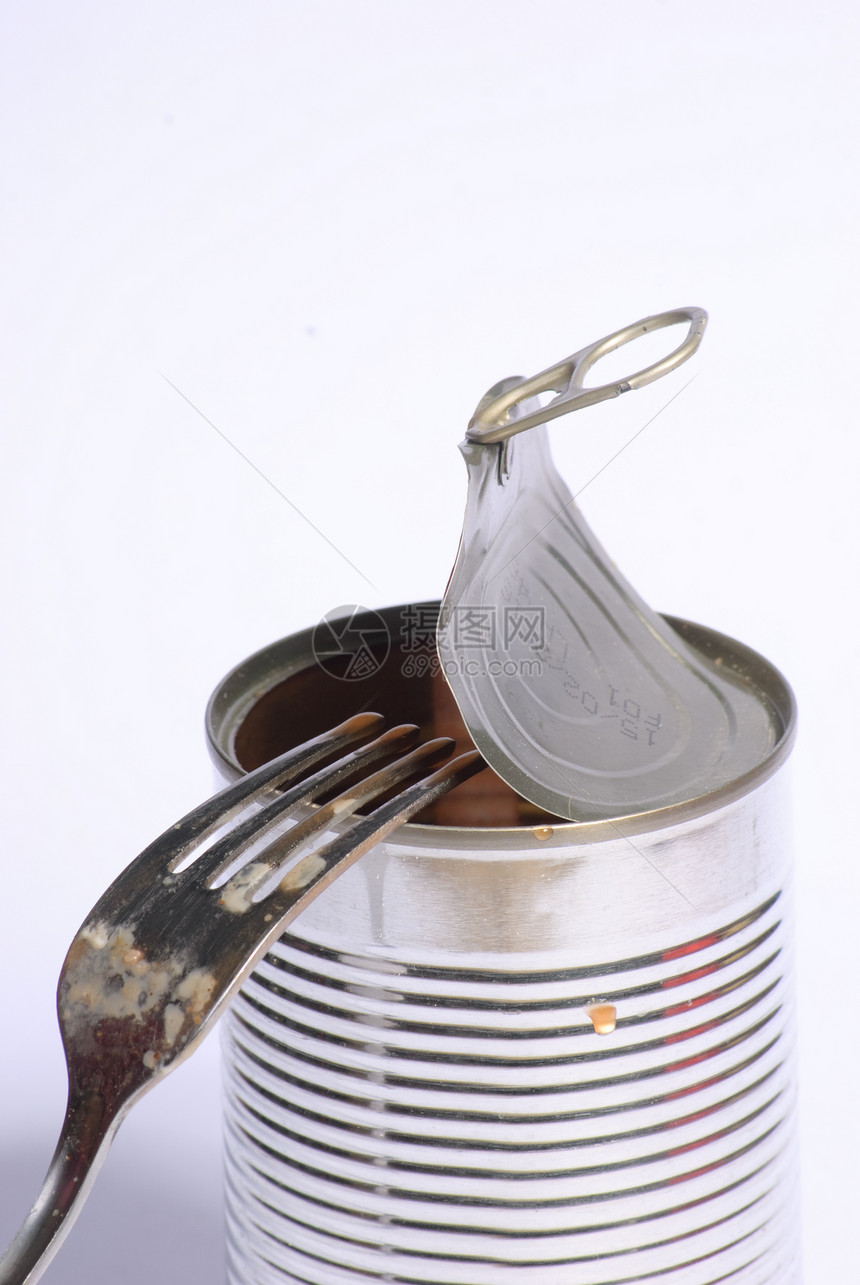 空锡罐金属食物图片