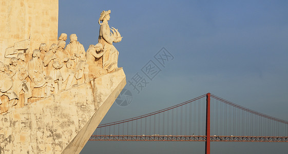 饶帕德拉奥多斯德科布里门托石方纪念碑先锋探险家旅行旅游顺序纪念馆海洋雕像背景