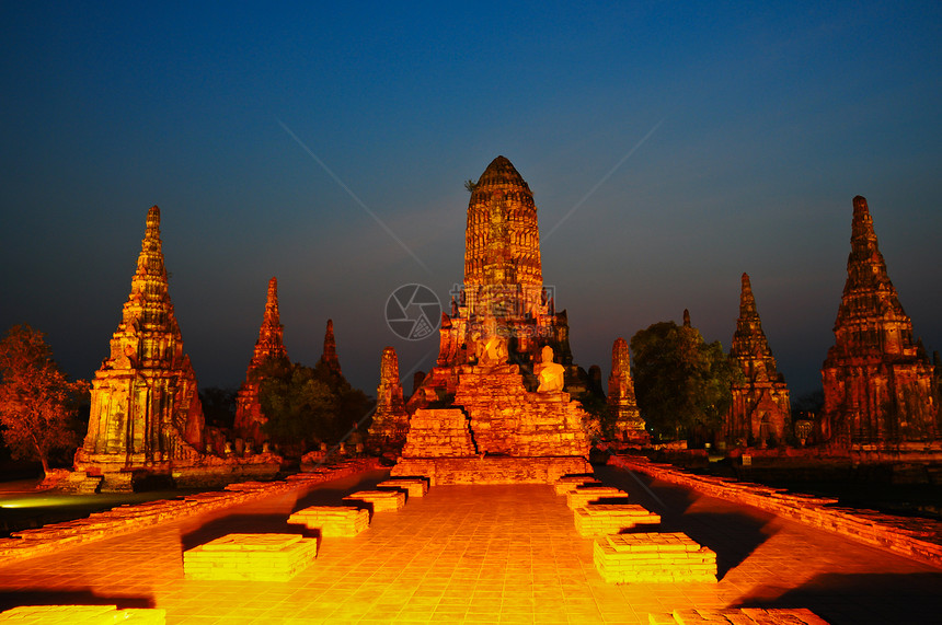 泰国历史古迹寺庙图片