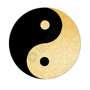 燕雅符号宗教哲学圆圈精神平衡佛教徒传统金子冥想框架背景图片