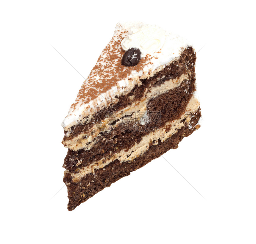 咖啡刹车期间的甜甜美味巧克力蛋糕很好吃糕点派对馅饼甜点食物奶油烹饪餐厅盘子蛋糕图片