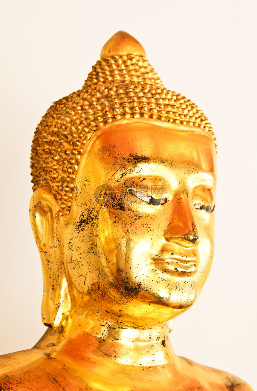 从的金布吉达雕塑近距离图像 b文化寺庙上帝信仰金子精神宗教旅行雕像艺术图片