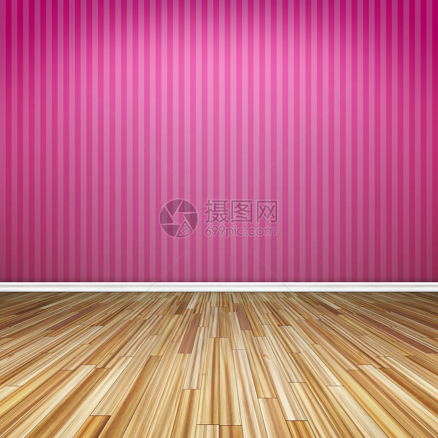 粉红色房间图片