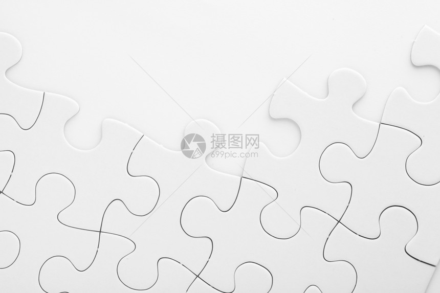 Jigsaw 拼图游戏游戏联盟蓝色工作室成功挑战概念团队商业解决方案图片