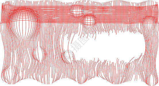 摘要背景背景插图金属网格纺织品织物波纹波浪状墙纸互联网材料背景图片