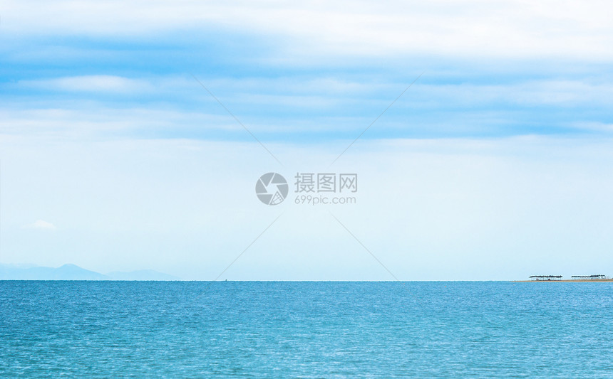 夏季和平海景蓝色墙纸旅行冲浪天空场景热带地平线海洋涟漪图片