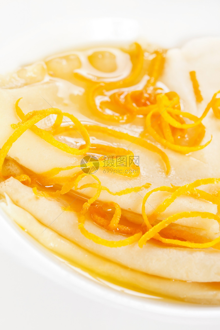 橙橙煎饼蔬菜糕点餐厅水果平底锅果皮油炸蜂蜜橙子香橼图片