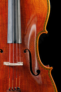 紧闭的Cello木头音乐乐器烦恼黑色细绳光泽度背景图片