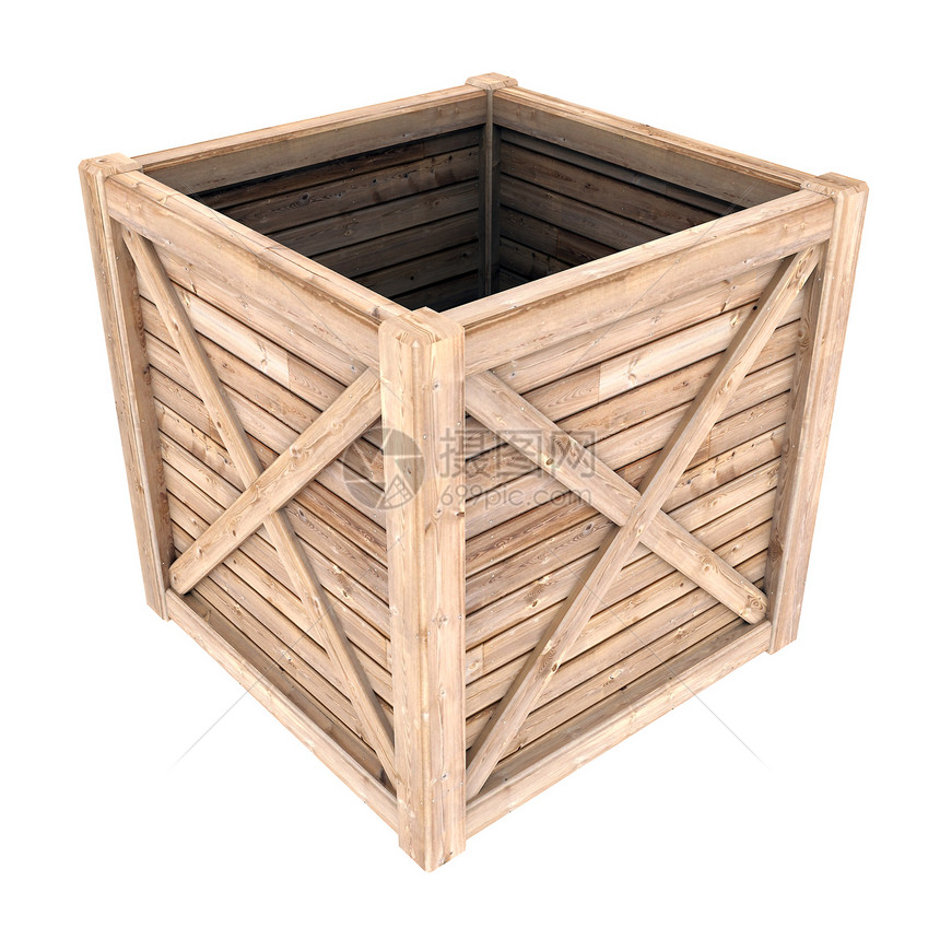 木制容器商品邮件松树送货棕色纸盒轮廓盒子小路木材图片