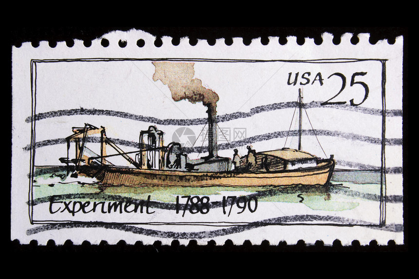 复古美国纪念邮票国家实验邮件服务意义邮政图片