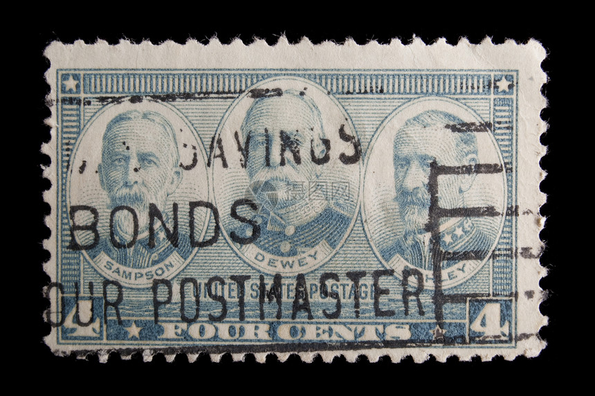 复古美国纪念邮票邮件国家邮政意义服务图片