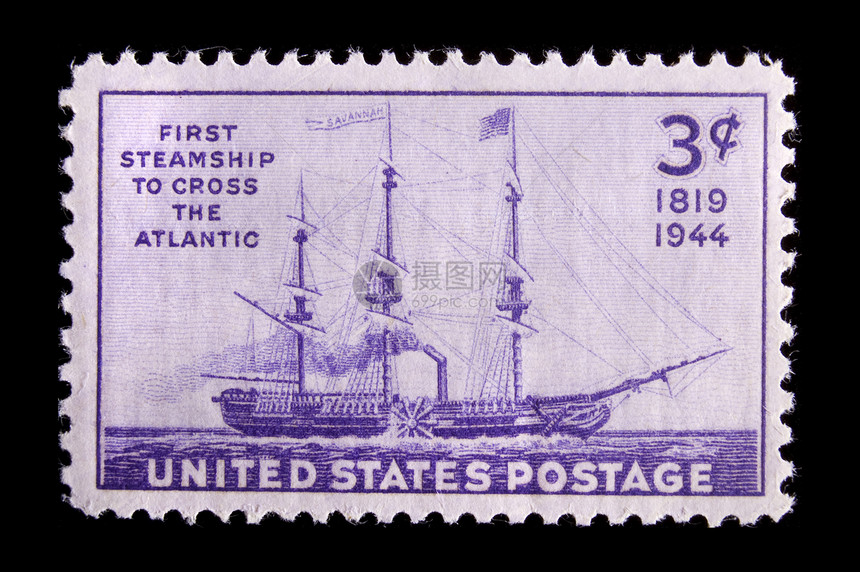 复古美国纪念邮票历史性邮资纪念品图片