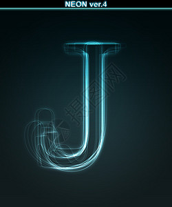 光辉岁月字体字型 光辉的字母 J背景