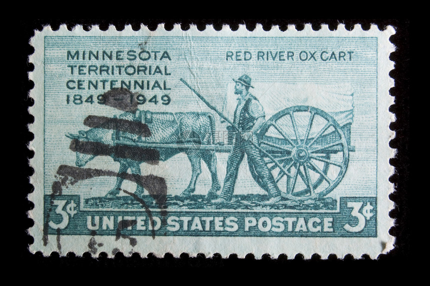 复古美国纪念邮票属地国家意义邮件服务邮政图片
