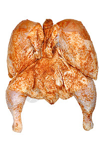 鸡肉加香料皮肤白色翅膀家禽胡椒背景图片