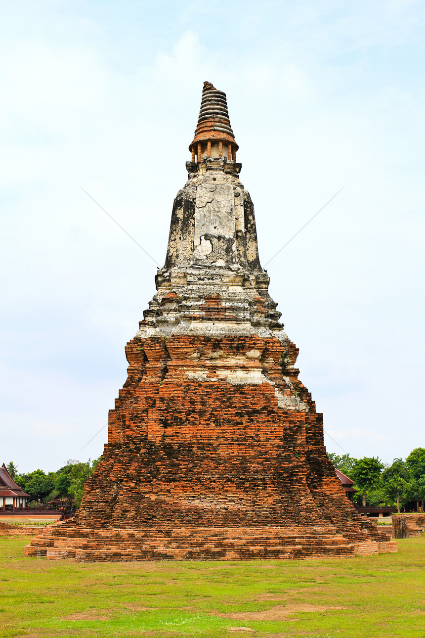 寺庙 泰国Ayutthaya历史公园佛教徒地标神社废墟艺术建筑学建筑文化旅游佛塔图片