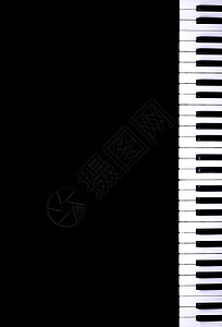 钢琴键盘白色黑色钥匙乐器音乐背景图片