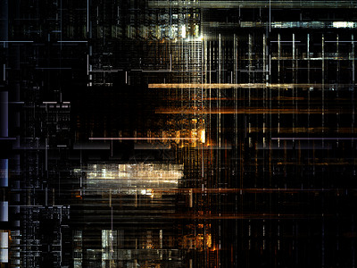 技术胶质机械电脑元素设计矩形网络工业网格背景图片