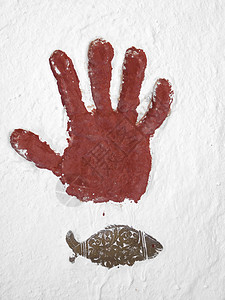突尼斯的幸运符符号背景图片