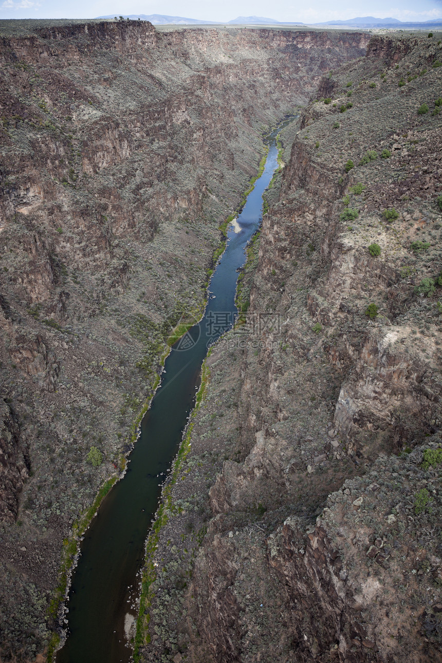 格兰德河山脉峡谷岩石时间地方图片