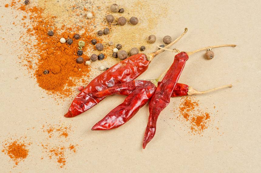 辣椒香料胡椒地面食物宏观生活烹饪食谱香气厨房桌子图片