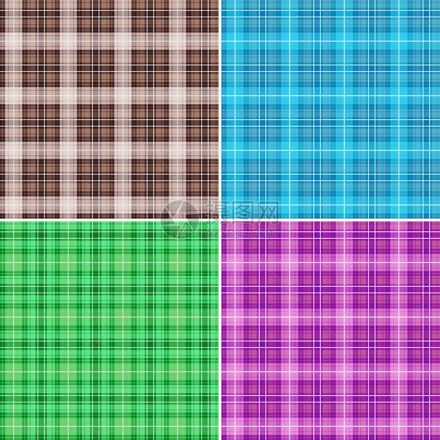 制造业模式格子毯子条纹纺织品装饰品羊毛织物正方形材料墙纸图片