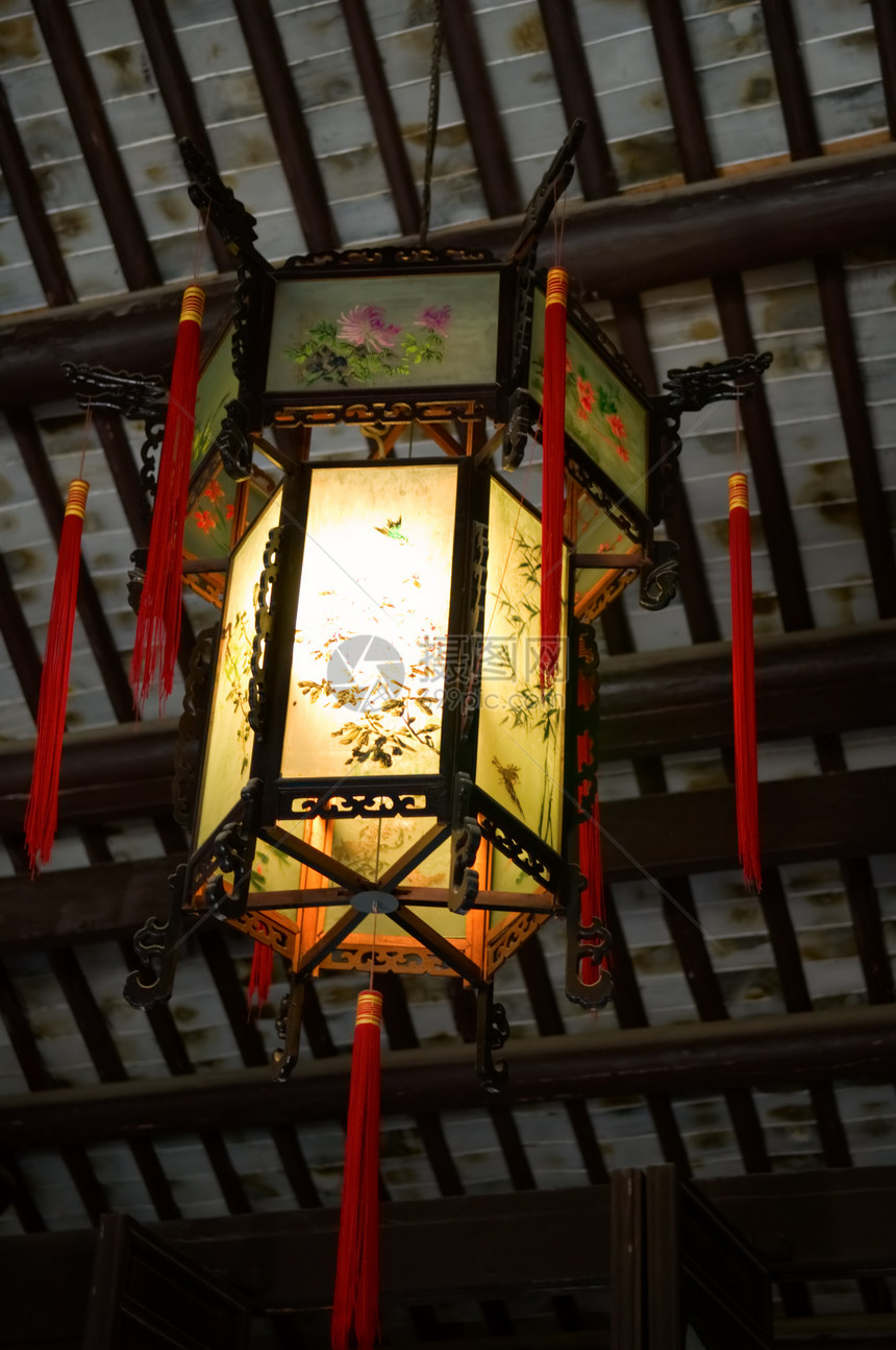 中国灯笼建筑房子文化建筑学装饰品图片