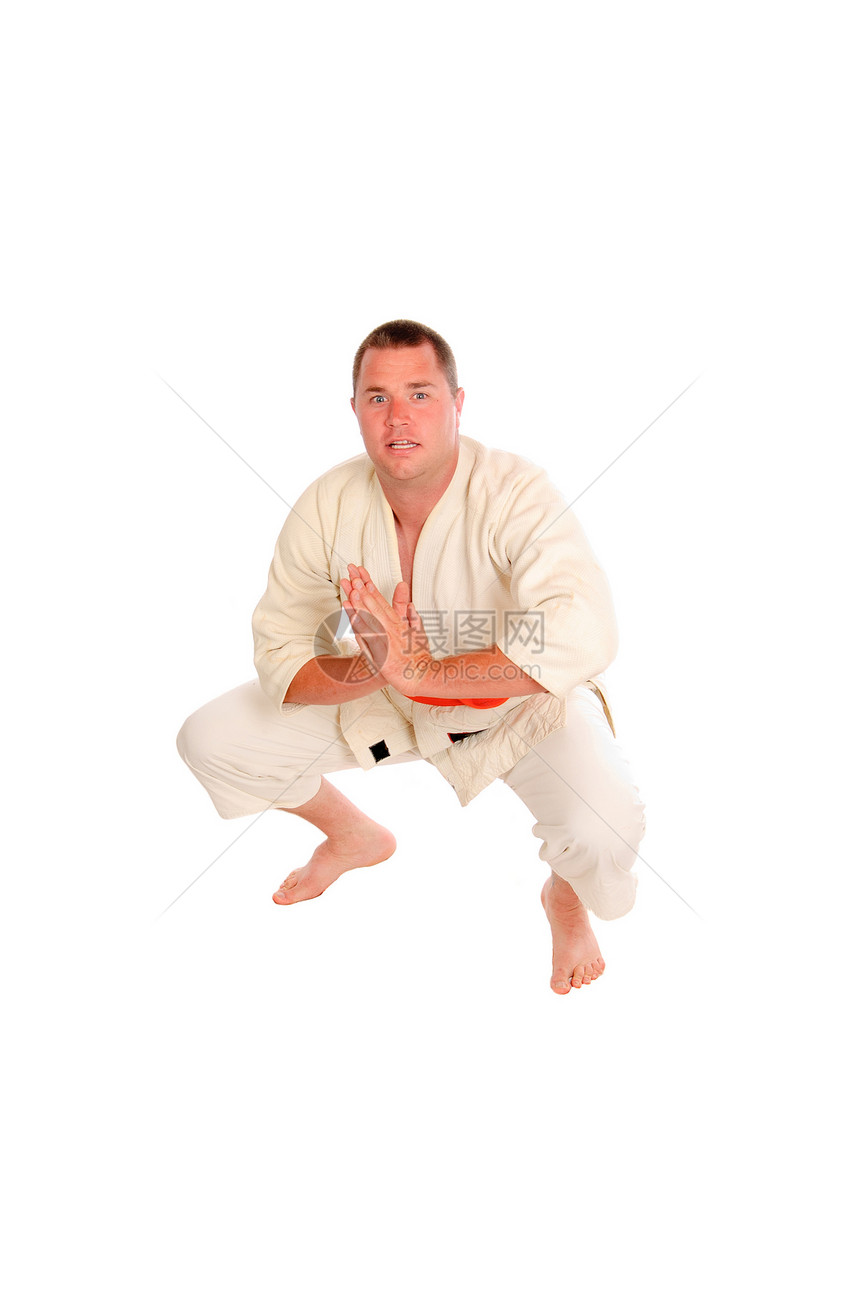 与世隔绝的武艺人运动武术跆拳道空手道柔道图片