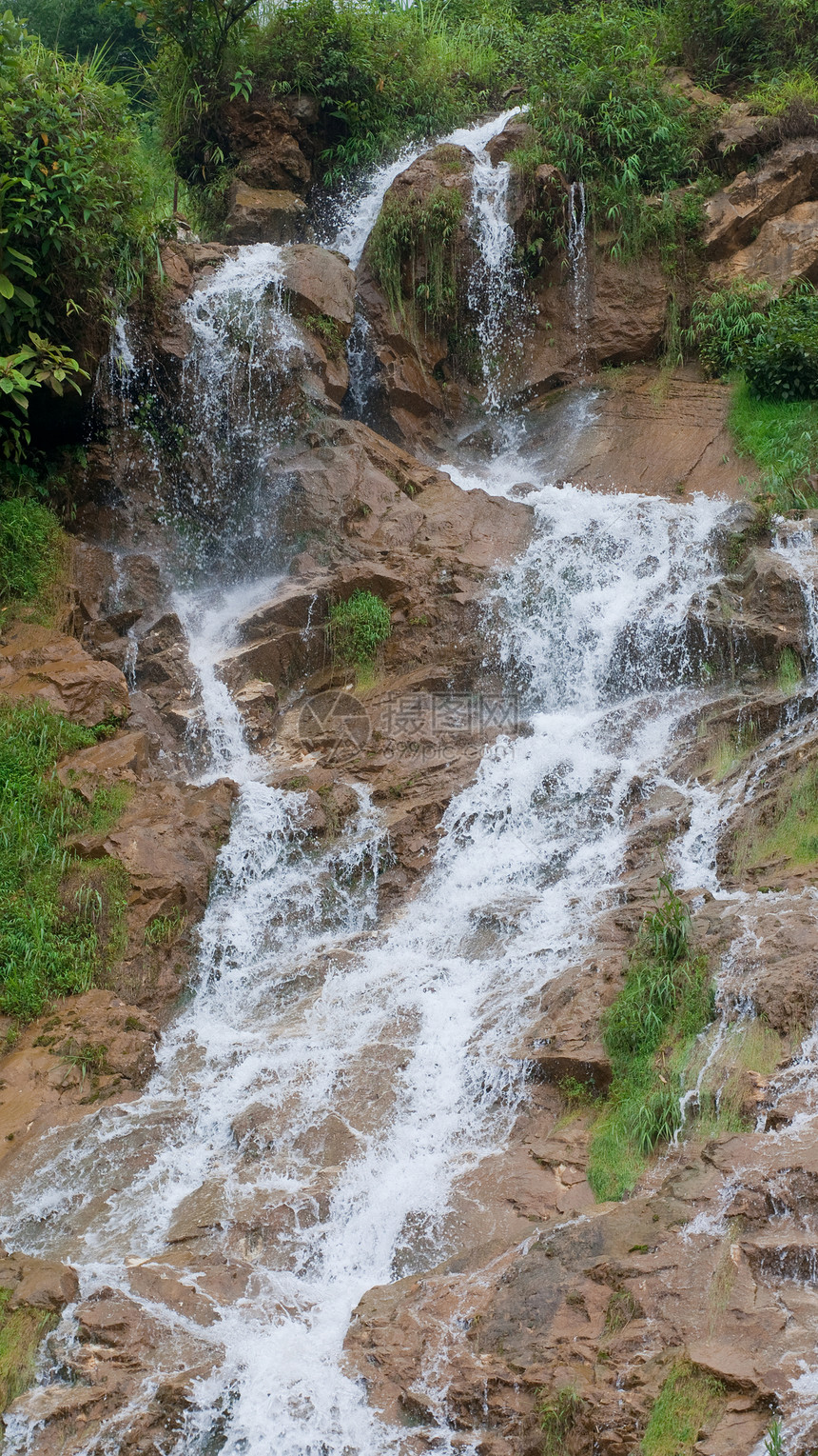 越南萨帕谷瀑布图片