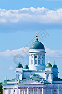白色大教堂圆顶欧洲高清图片