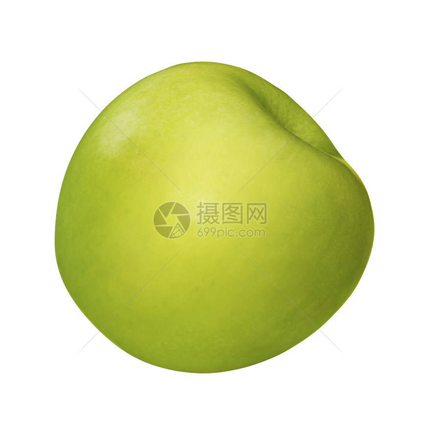 绿苹果食物绿色奶奶水果图片
