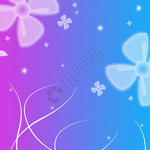 摘要背景背景乐趣紫色粉色艺术品蓝色插图墙纸背景图片