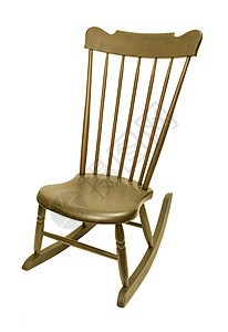 古老古董摇动座椅背景图片