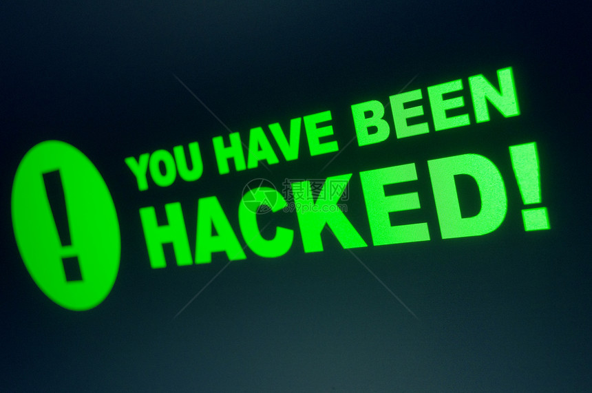 黑客处理技术恶意电脑软件安全危险间谍警告垃圾邮件警报图片