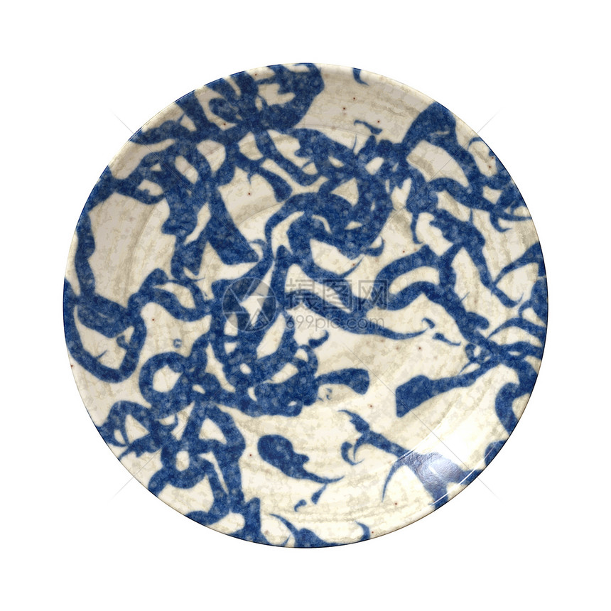 陶瓷板陶瓷陶器制品展示圆圈古董圆形艺术艺术品充电器图片