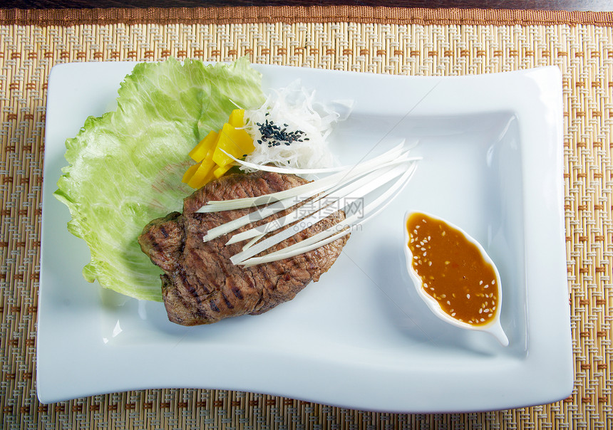 牛肉牛扒修剪桌子真空拉丁午餐食物自助餐餐厅烧烤图片