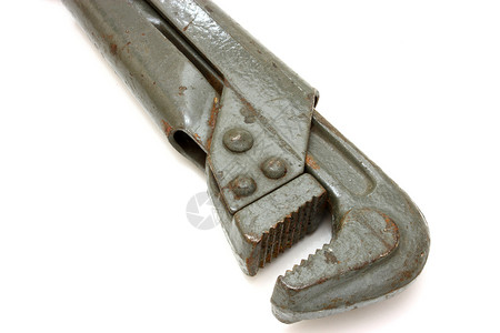 大金属扳手工具建筑灰色夹子管道压缩技术员卫生工作背景图片