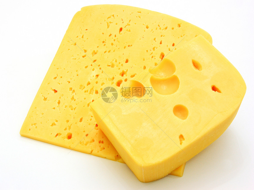 奶酪块奶制品黄色磨碎牛奶白色食品熟食早餐美食小吃图片