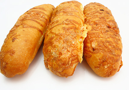 面包的长饼白色小麦食物水平面粉酵母文化背景图片