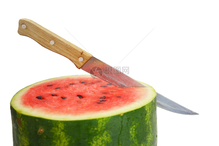 带干干的西瓜圆形小吃果皮水果种子健康红色蔬菜味道食物图片