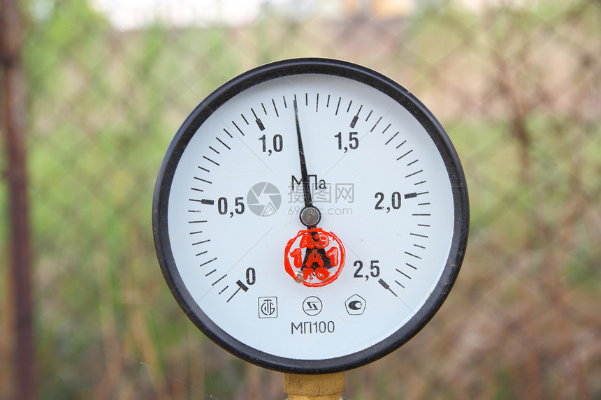 黑箭气压计测量仪数字计量白色适应症控制测量压力指标金属压缩图片