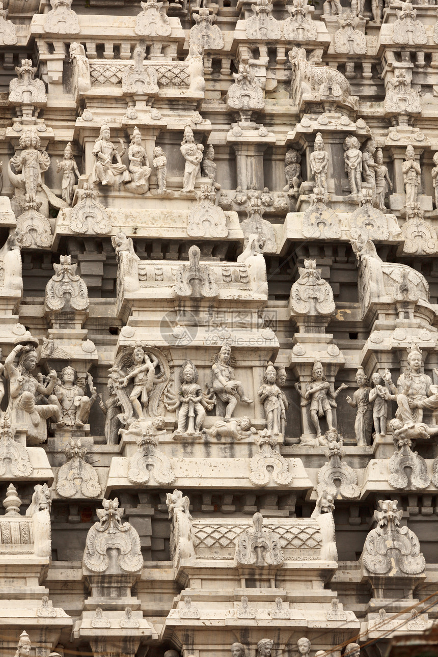 蒂鲁万纳马莱 泰米尔纳德邦 印度上帝寺庙神话宽慰雕塑雕像宗教雕刻图片