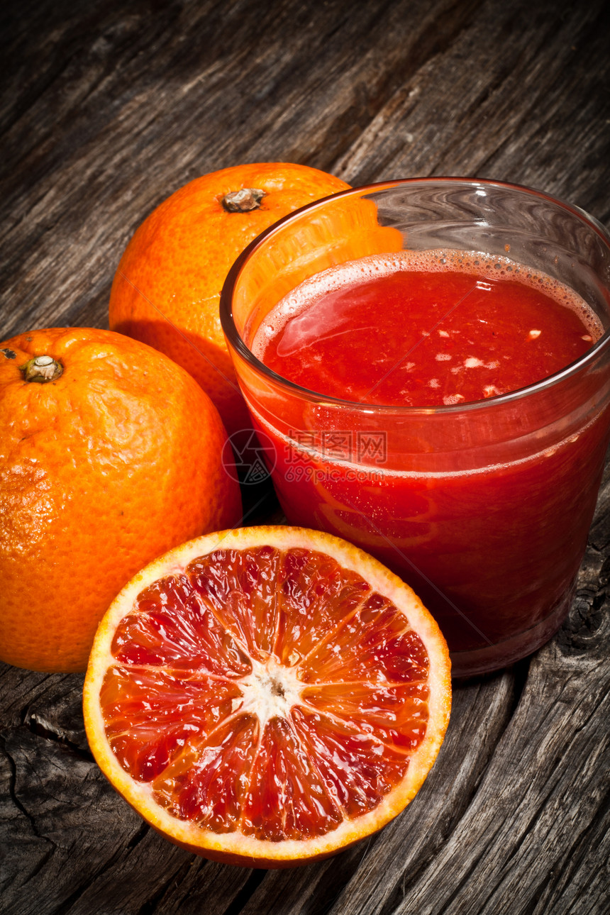 橙色塔罗橙子肉质玻璃木头塔罗牌橙汁饮料果汁水果营养图片