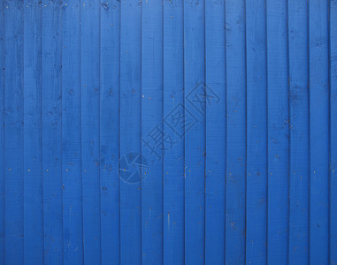 木背景蓝色材料栅栏木板单板棕色背景图片
