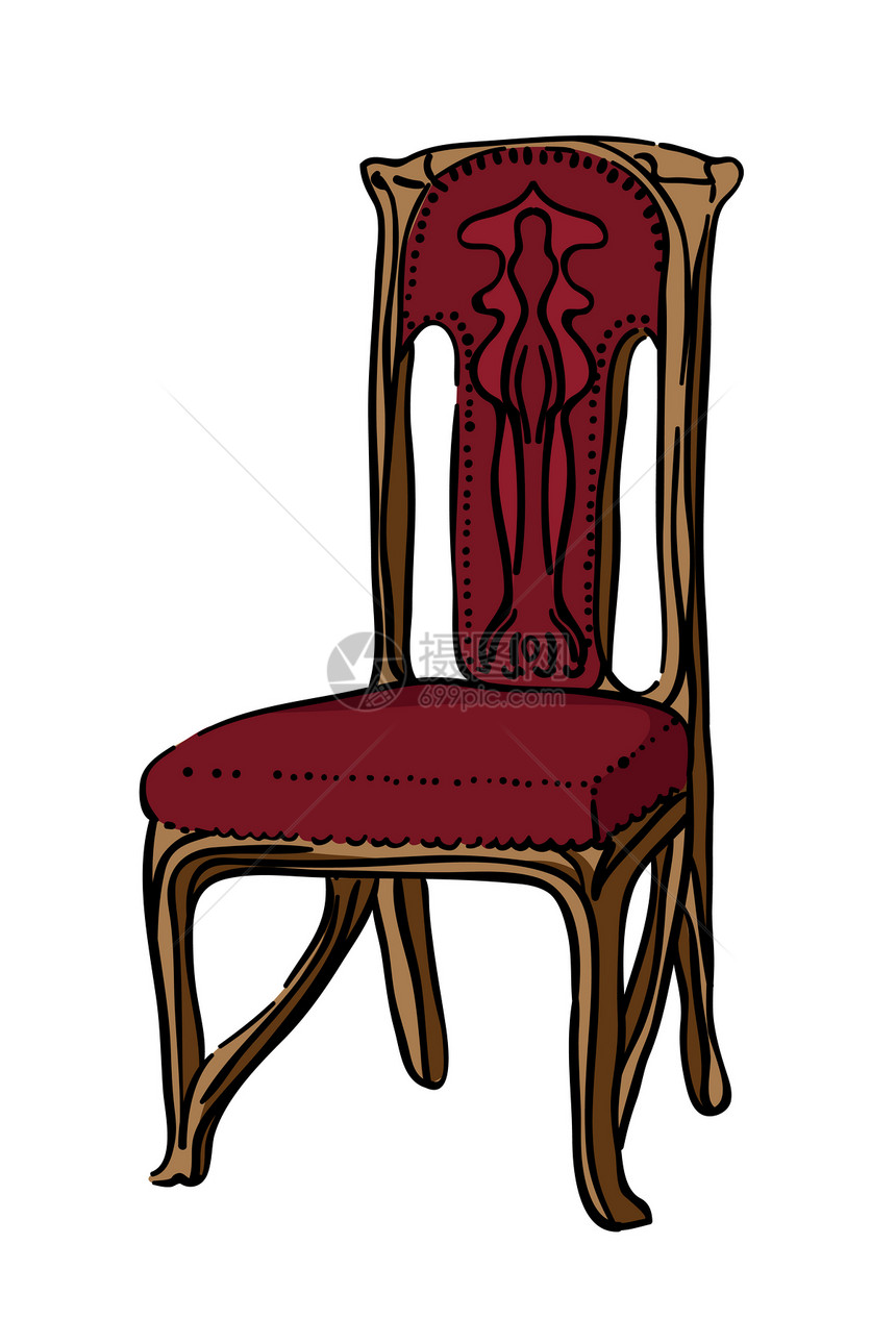 1900 风格装饰椅图片